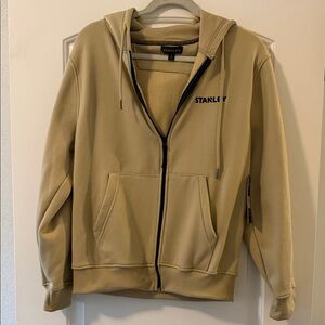 Stanley Tan Full-Zip Hoodie